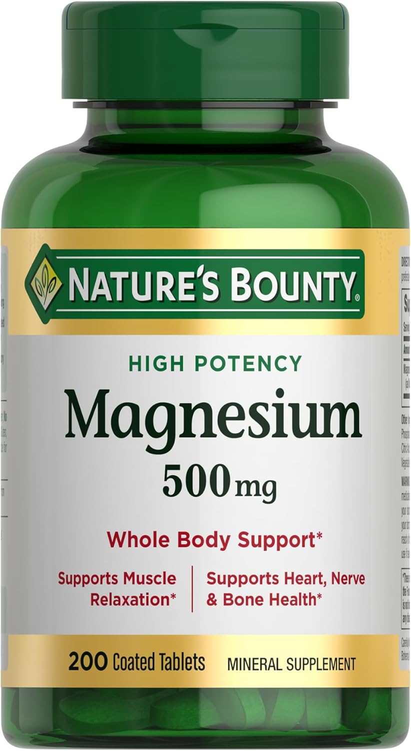 Nature's Bounty Magnesium Supplement