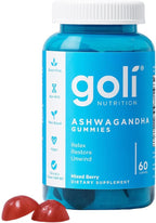 Goli Ashwagandha & Vitamin D Gummy - 60 Count