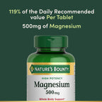 Nature's Bounty Magnesium Supplement