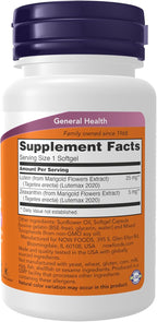 Lutein & Zeaxanthin with 25 mg Lutein and 5 mg Zeaxanthin, 60 Softgels