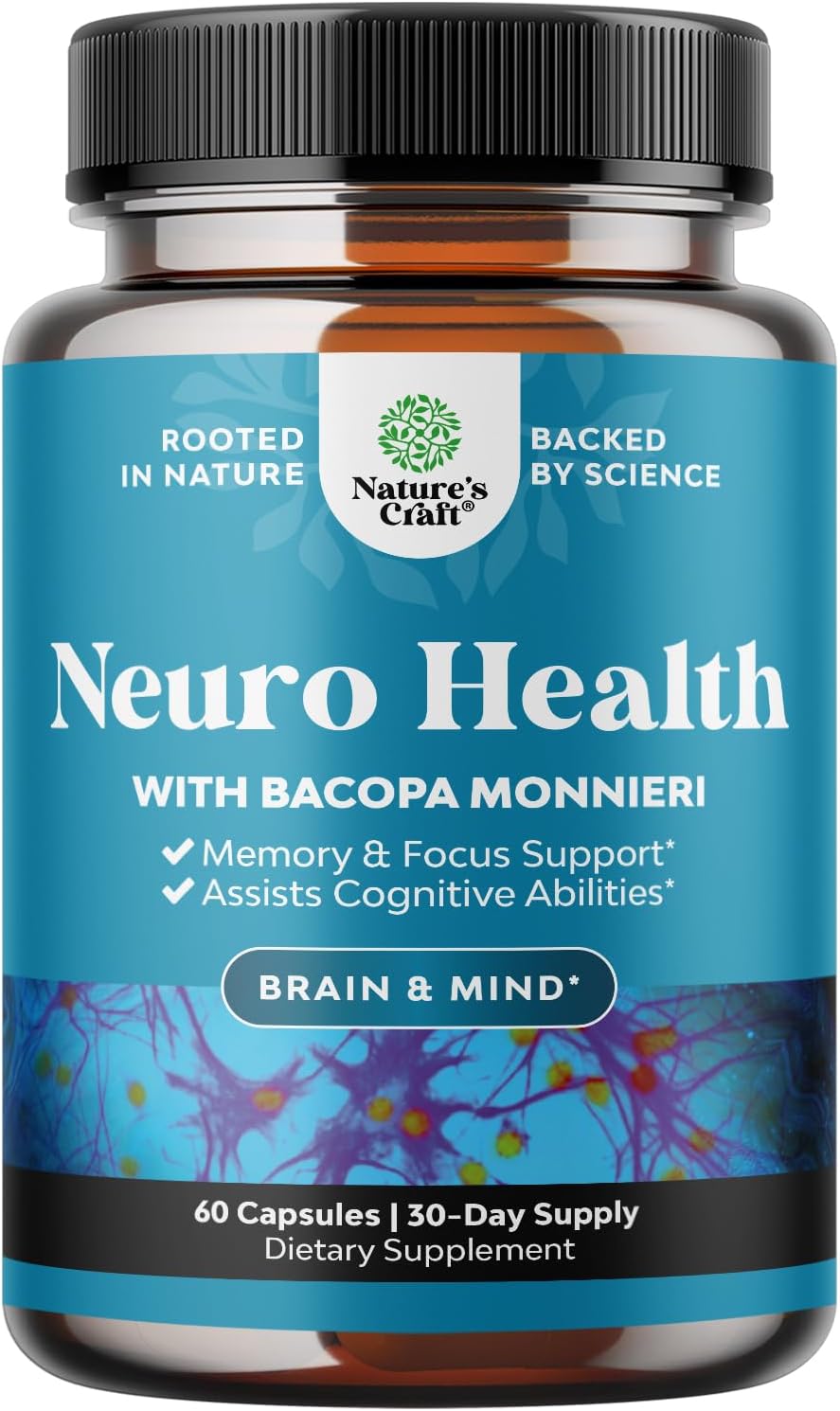 Nootropic Brain Supplement for Memory and Focus Support