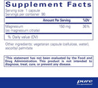 Pure Encapsulations Magnesium 90 Capsules