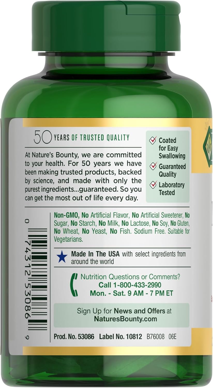 Nature's Bounty Magnesium Supplement