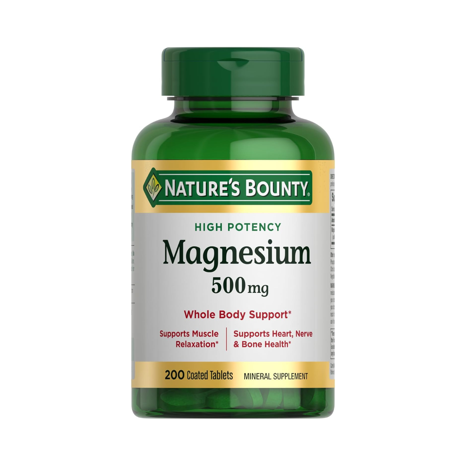 Nature's Bounty Magnesium Supplement