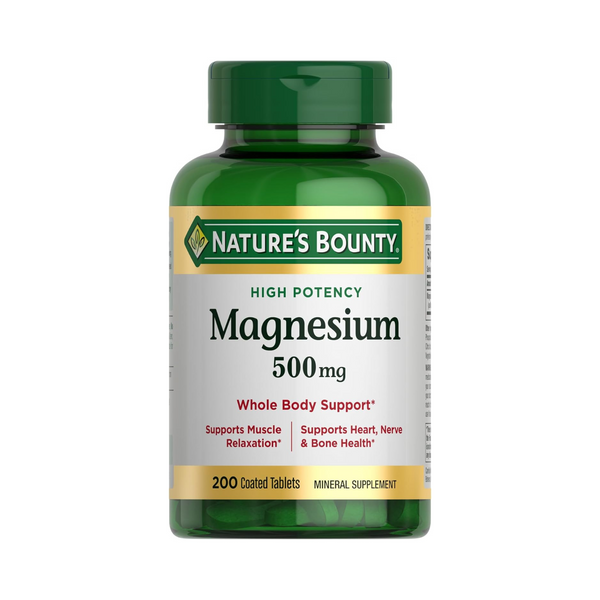 Nature's Bounty Magnesium Supplement