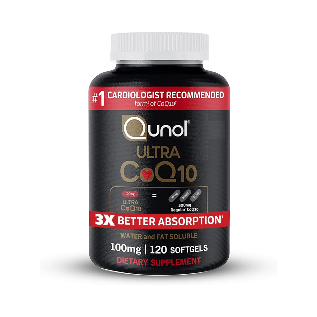 Qunol CoQ10 100mg Softgels 120 Count